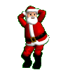 Mini animatie van een kerstman - Dansende Kerstman